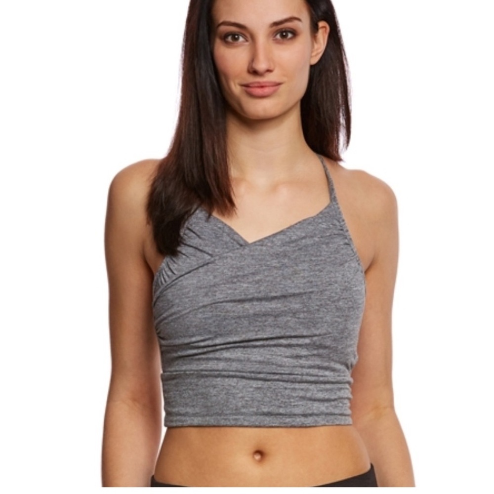Manduka Wrap Bralette in Grey Size M